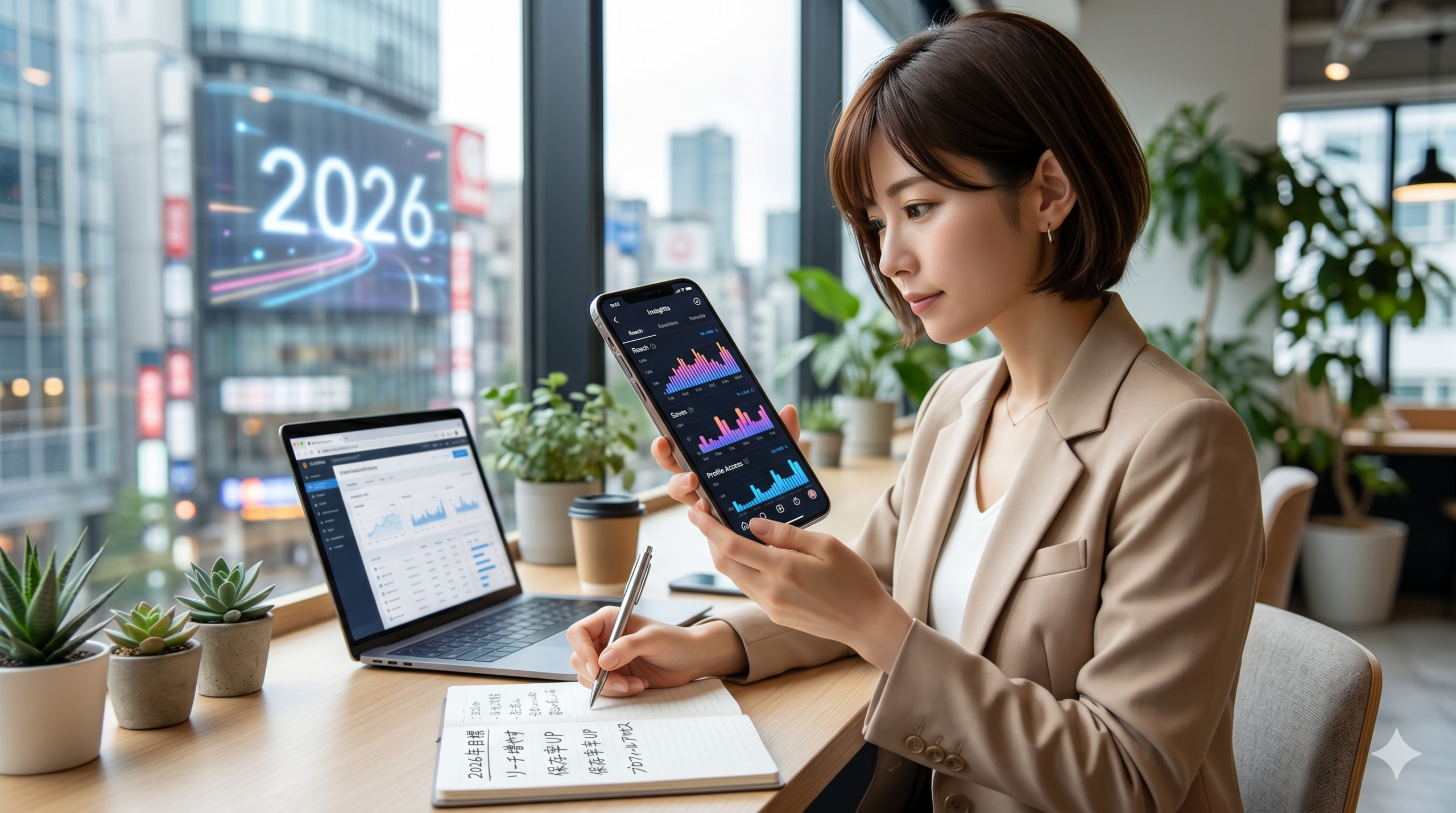 数字は嘘をつかない！2026年版Instagram「インサイト分析」の超基本と改善の3ステップ